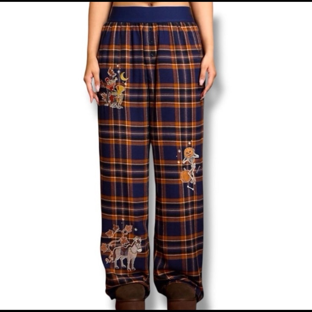 **(Last SM)**Cartoon Network Over The Garden Wall Wide Leg Pajama Pants